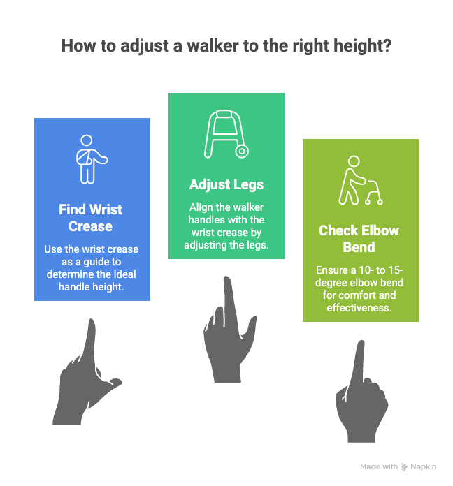 A Guide to Adjusting and Using Your Walker Effectively