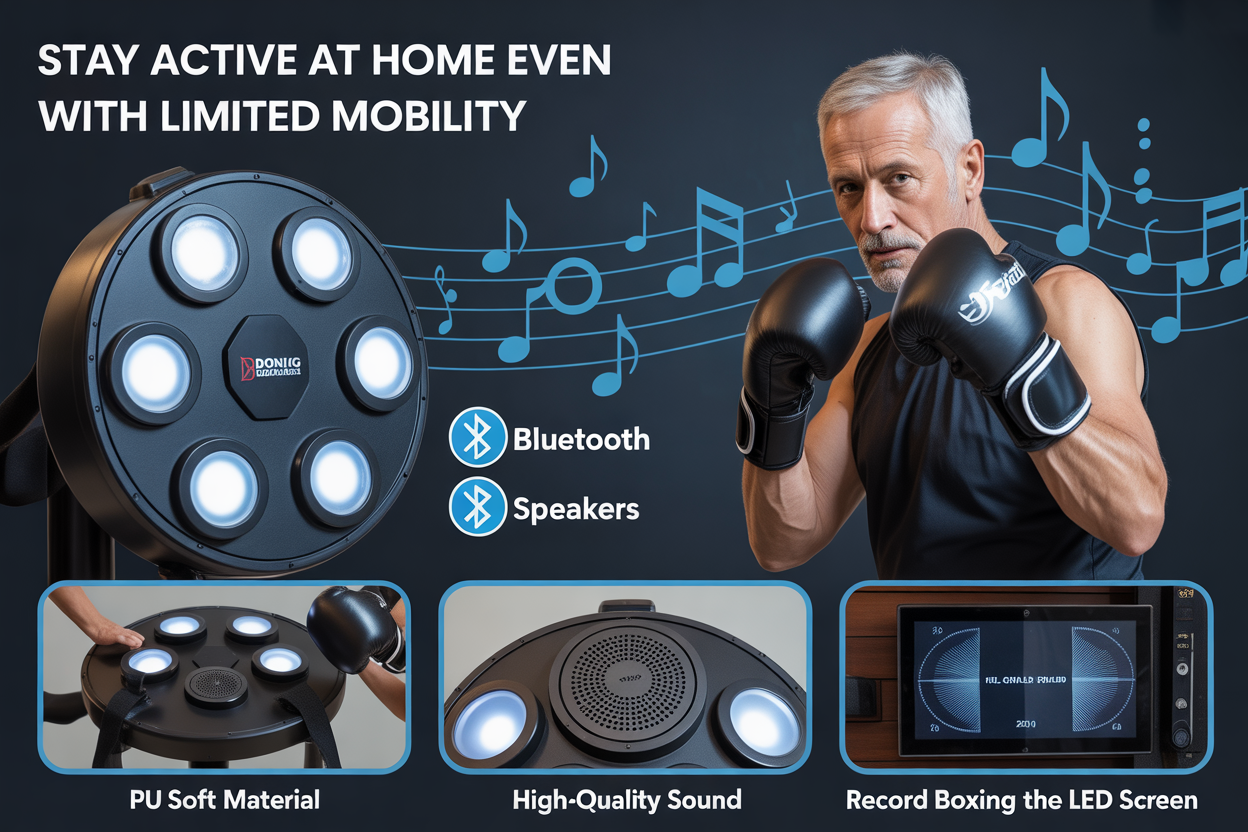 Music Boxing Machine Review: Stay Active at Home Even with Limited Mobility 1 Stay Active at Home Even with Limited Mobility