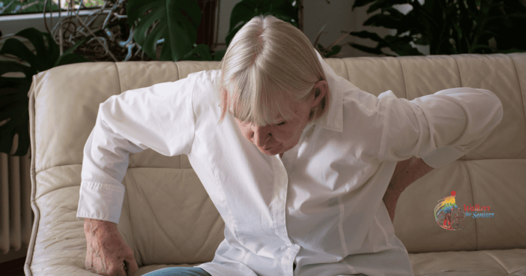 Timed Up and Go (TUG) Test: Normal Times by Age + Free Calculator 1 Older adult rising from an armchair to start the Timed Up and Go test